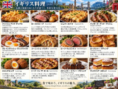 馬鹿「イギリス料理はまずい」ワイ「それではこちらをご覧ください」