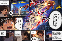 格ゲーの空中コンボって最初すげー感動したよな？