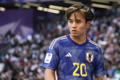 【悲報】日本代表キリンカップ決勝NZ戦のスタメン発表、W杯組で電撃婚の久保建英も先発