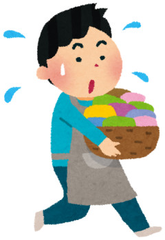 5日風呂入れてないし3日洗い物できてない