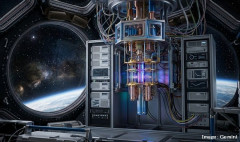 量子コンピューターを「宇宙」で初めて動かすことに成功！