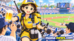 【動画】ハマスタのビール売り子、男性客が買っては目の前で捨てるを10杯以上繰り返すも容認…ネット「推しの売り子に儲けさせる為にやってます」