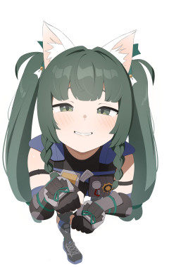 【画像】女の子「にゃーにゃー♡」