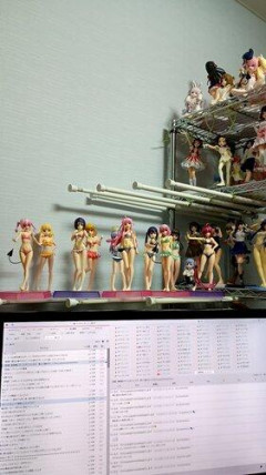 【画像】フィギュア棚作った