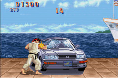 『ストリートファイターII』ボーナスステージの「破壊される車」がリアルサイズで完全再現！