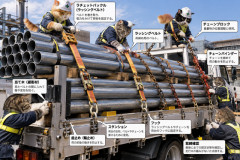 積み方の下手なトラックの後ろを走ってはならない  [10/6]