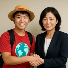 冒険家ゆたぼん(17) “倉田真由美さんに「これからの日本をお願いします」と任されました。」…”