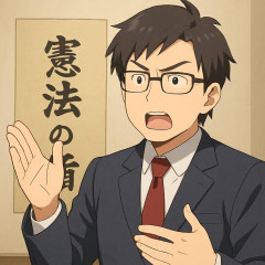 パヨさん「日本は憲法があるから、他国は出だしできないんですよ。憲法は最強の盾なんです」