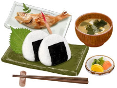 【ランチ】おにぎり食べ放題の無限おにぎり定食ｗｗｗｗｗ