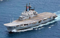 イタリア海軍空母「ジュゼッペ・ガリバルディ」が名を変えインドネシア海軍で「シュリーヴィジャヤ」として就役！