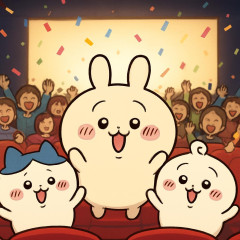 映画『ちいかわ』 観客動員数1176万人、興収171億円を突破！ 『ONE PIECE FILM RED』に並ぶ興収ペース維持   #アニメ |  ホントにアニメしか売れない国になっちまったな