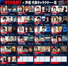 【朗報】VIVANTに出演してる声優、ガチで豪華すぎる