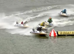 【動画】6日のボートレース三国で起きた危険な接触事故。