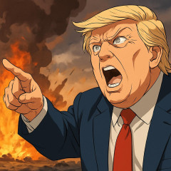 トランプ大統領、狂う「イランにロサンゼルスを壊滅させればいい。ごく小さな代償だ」   |  中間選挙向けの大会での発言か。よっぽど自信がおありなんでしょうなぁw