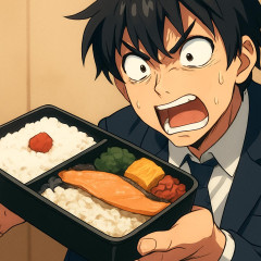 シャケ弁当の鮭、薄すぎて貧困日本人ブチギレwwwwwwwwwwwwwwwwwww