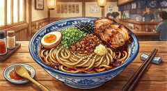 横綱でまぜそば頼んで食べてるんだけど･･･まぜそばかこれ？