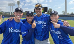 竹田祐さん、ホームベース持って「藤浪さんの天敵」「しんたろう」と呼び捨てにする、かわいい後輩が判明