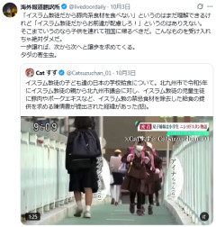「おにぎりしか食べるものがない！」訪日ムスリム女性観光客が日本の食事に不満を爆発…[海外の反応]