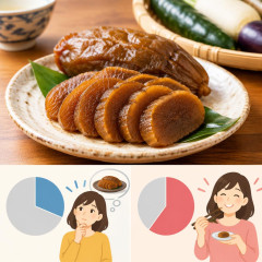 「よく知っている」は3割…食べた人の約6割が「美味しかった」   #奈良漬って知ってる？ |  奈良の名物は奈良漬と柿の葉寿司しかないのに…