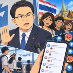 大村知事の「タイの連中は日本に来てほしくなかった」発言、タイで波紋 SNSで批判の声