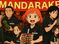 【悲報】まんだらけさん、AIでポスターを作ってしまう