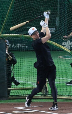 ［巨人］ 松本剛CS間に合った！　  橋上監督代行「問題ない」