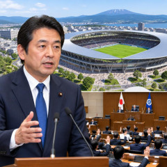 新スタジアム、維持管理費は「クラブが捻出を」 秋田市の沼谷市長、改めて強調 整備関連予算案が可決   #サッカー |  野球ファンです