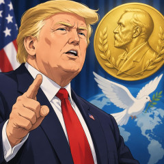 トランプ「私のやった事を考えれば、ノーベル平和賞に選ばない理由はない。これは自慢ではなく事実だ」