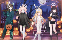【ブルアカ】ハロウィンの描き下ろしイラスト、エッッッ！！！！！