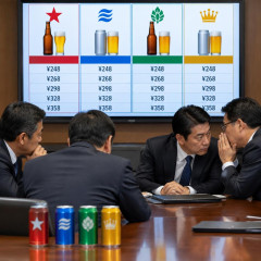 ビール4社、価格一覧表を共有か 課長級会合で、カルテル疑惑   |  これあかんのか？