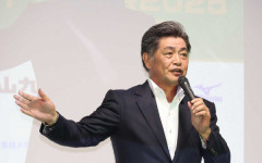 工藤公康さんの髪、流石に衰え始める