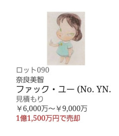 【悲報】謎の絵、1億円で売れてしまう