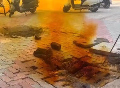 【動画】この色は何(((ﾟДﾟ)))インドで目撃された下水ガスが毒々しい。