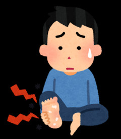 【愕然】ワイ、水虫で皮膚科に行くも医者にめちゃくちゃ怒られてしまう・・・・・・これワイが悪いんか・・・・・・？
