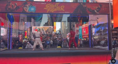 路上でマジストリートファイト！？映画「ストリートファイター」の宣伝がスゲエ