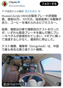 【悲報】中国車、急ブレーキで力入れるとブレーキペダルが折れる