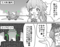 フライトシミュレーター（STG）のプレイ画面といえば三人称？コクピット？それとも一人称？