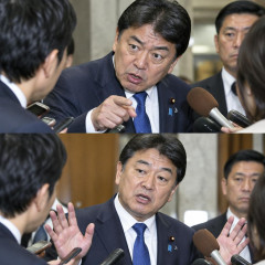 「何が問題あんの？ ちゃんと言ってみな」「実際にそんな権限はないんだよ」 簗農水大臣が記者の直撃に言い放った一言   |  大臣以前に議員にしてはいけない奴だな