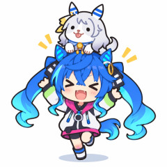 【ウマ娘】ミラ公を発見して一緒におさんぽなターボ