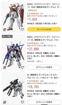 海外のガンプラ販売価格が高すぎる！