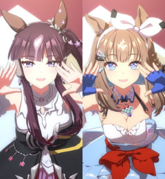 【ウマ娘】男ならアイπに目が行くのも仕方がなく…！