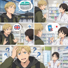 ドイツ人「博多駅にある薬局だったら英語通じるだろ・・・」→通じなくて困惑