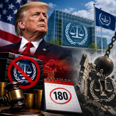 米、ICC本体を制裁対象に指定 「解体」辞さない構え―180日の猶予期間も   |  誰か、暴走特急を止めてくれ…。  |  ICCにノーベル平和賞を取られて激おこなトランプ