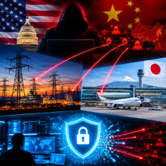 米国、中国のサイバー攻撃で米電力会社や日本の空港等の重要インフラを標的にした為、攻撃手段を遮断したと発表   #速報 |  とっとと支那に核の雨を降らせて壊滅させろよ
