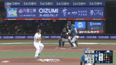 【パCS1st1回戦】日本ハム・奈良間、西武・平良からCS第1号逆転2ランホームラン！！！！！！！！！！！！！！！！！！