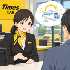 タイムズカー「免許の再交付は、お客様のご事情やご判断によるものと考えてます」