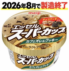 【悲報】エッセルスーパーカップ、抹茶味の次いてクッキー味も生産終了ｗｗｗｗｗｗ