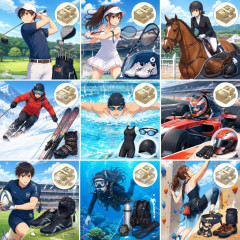 お金のかかるスポーツって何がある？   |  釣り道具とゴルフクラブ極めるとどちらが高いの？