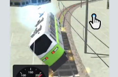 【炎上】スピードを出しすぎるとマンションに突っ込む電車ゲームに非難殺到「あの脱線事故を思い出した」「トラウマで血の気が引いた」