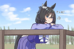 【ウマ娘】どこか得意げなエイシンフラッシュさん、ここにも“ギム教育”の輪が…